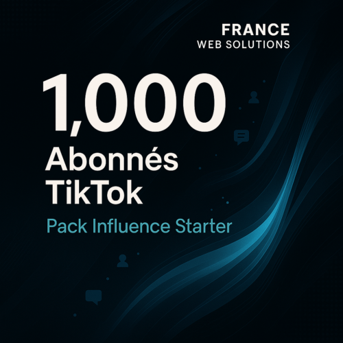 1 000 Abonnés TikTok