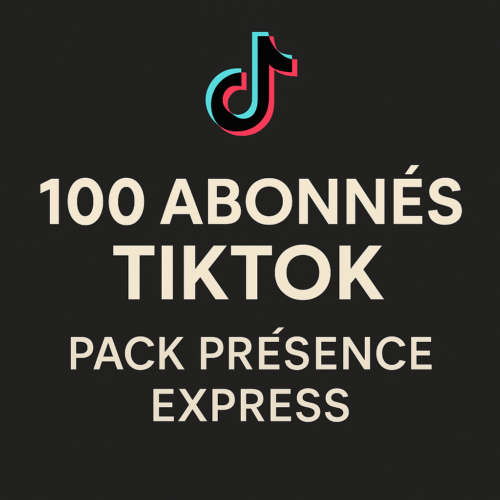 100 Abonnés TikTok