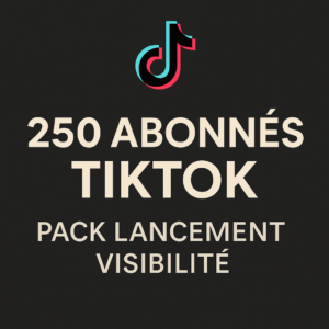 250 Abonnés TikTok