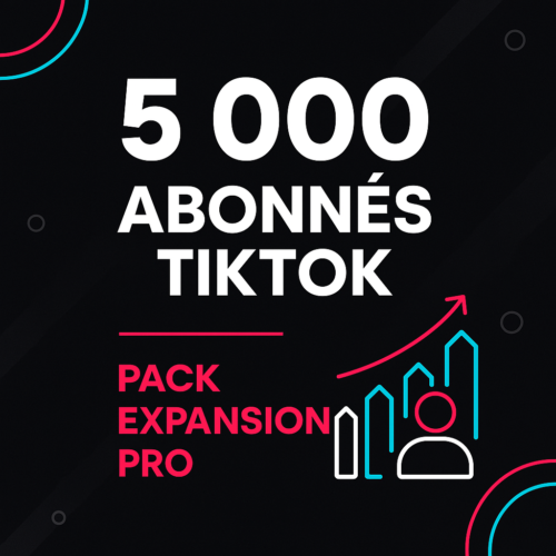 5 000 Abonnés TikTok