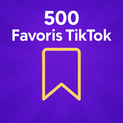 500 Favoris TikTok