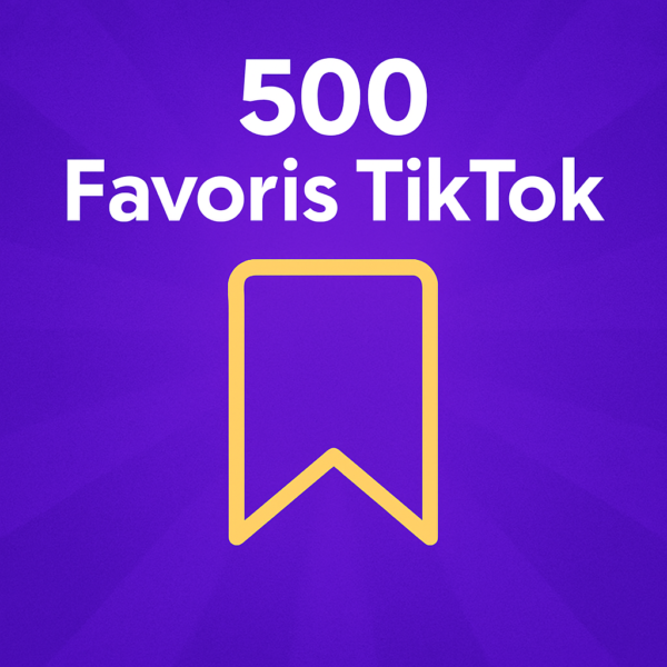 500 Favoris TikTok